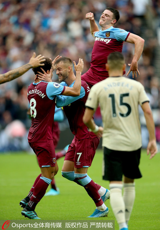  曼联逆转绝杀西汉姆，拉什福德补时世界波定乾坤  